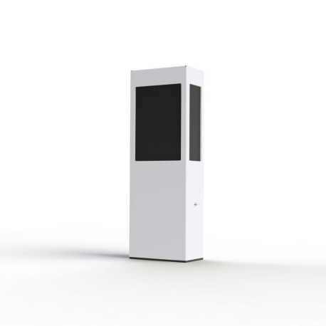 Borne Brick² N°2 Classe 3 Diffuseur PMMA noir Blanc 001 - PRADIER 108018001 