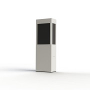 Borne Brick² N°2 Classe 3 Diffuseur PMMA noir Blanc 101 - PRADIER 108018101 