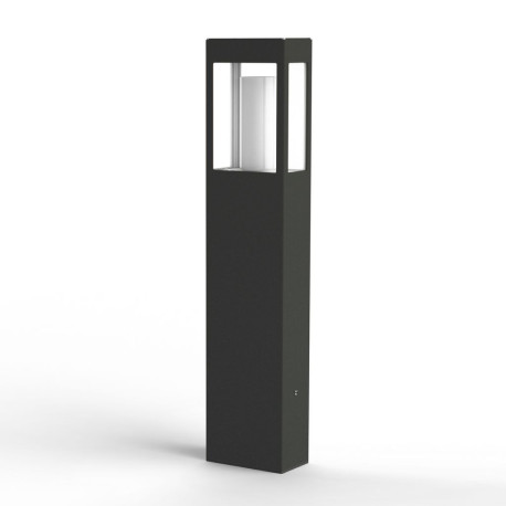 Borne Brick² N°3 Classe 3 Diffuseur clair Gris 107 - PRADIER 108019107 