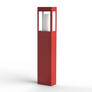 Borne Brick² N°3 Classe 3 Diffuseur clair Rouge 110 - PRADIER 108019110 