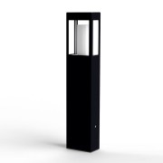 Borne Brick² N°3 Classe 3 Diffuseur clair Noir 113 - PRADIER 108019113 