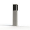 Borne Brick² N°3 Classe 3 Diffuseur PMMA noir Blanc 101 - PRADIER 108020101 
