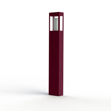 Borne Brick² N°4 Classe 3 Diffuseur clair Rouge vin 066 - PRADIER 108021066 