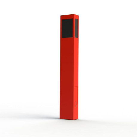 Borne Brick² N°4 Classe 3 PMMA noir Rouge 056 - PRADIER 108022056 