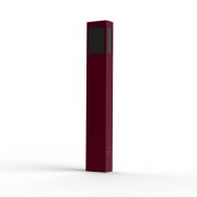 Borne Brick² N°4 Classe 3 PMMA noir Rouge vin 066 - PRADIER 108022066 