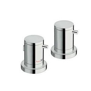 BAIN DOUCHE TRIVERDE SUR GORGE THERMOSTATIQUE 2 SORTIES CHROME - CRISTINA ONDYNA XT14251
