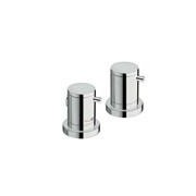 BAIN DOUCHE TRIVERDE SUR GORGE THERMOSTATIQUE 2 SORTIES CHROME - CRISTINA ONDYNA XT14251