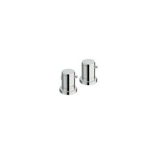 BAIN DOUCHE TRIVERDE SUR GORGE THERMOSTATIQUE 2 SORTIES CHROME - CRISTINA ONDYNA XT14251