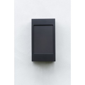 Applique Brick² N°1 PMMA noir Grès 054 - PRADIER 108004054 