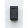 Applique Brick² N°1 PMMA noir Grès 054 - PRADIER 108004054 