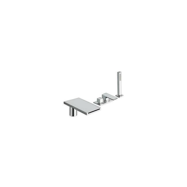BAIN DOUCHE QUADRI S SUR GORGE AVEC DOUCHETTE CHROME - CRISTINA ONDYNA QS18151