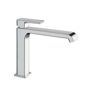 LAVABO QUADRI S MI-HAUT CHROME AVEC VIDAGE UP&DOWN - CRISTINA ONDYNA QS22751