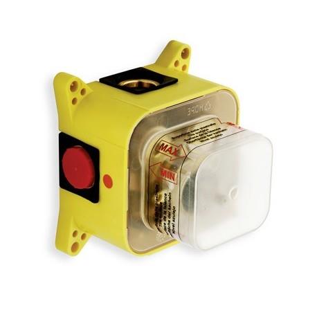 BOX POUR ENCASTRES THERMOSTATIQUES SORTIE 3/4 SANS ROBINET D'ARRET - CRISTINA ONDYNA PD70000