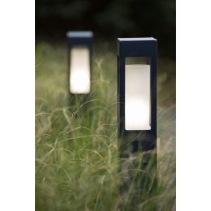 Borne Brick² N°2 Classe 3 Diffuseur clair Noir 113 - PRADIER 108017113 