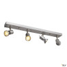 Plafonniers intérieurs ASTO applique et plafonnier quad alu brossé 4x GU10 max. 75W - SLV 147444 