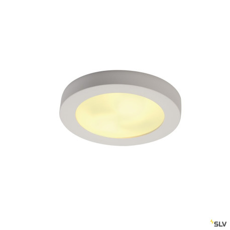 Plafonniers intérieurs PLASTRA 105 plafonnier intérieur blanc E27 2x 25W max plâtre - SLV 148001 