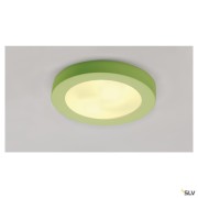 Plafonniers intérieurs PLASTRA 105 plafonnier intérieur blanc E27 2x 25W max plâtre - SLV 148001 