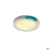 Plafonniers intérieurs PLASTRA 105 plafonnier intérieur blanc E27 2x 25W max plâtre - SLV 148001 