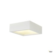 Plafonniers intérieurs PLASTRA 104 plafonnier intérieur blanc E27 2x 25W max plâtre - SLV 148002 