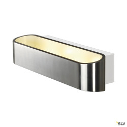 Appliques intérieures LED ASSO 300 applique intérieure alu brossé/blanc LED 12W 3000K - SLV 151275 
