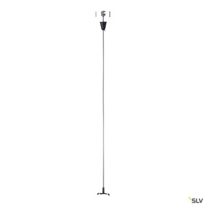 Systèmes rail 3 allumages 230V S-TRACK suspension rigide pour rail 3 allumages intérieur noir - SLV 175160 