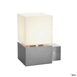 Appliques extérieures SQUARE applique extérieure inox E27 20W max IP44 inox 304 - SLV 1000336 