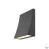 Appliques extérieures LED DELWA applique extérieure anthracite LED 10W 3000K IP44 - SLV 1000342 