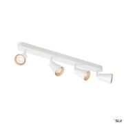 Plafonniers intérieurs LED AVO applique et plafonnier intérieur quad blanc GU10/QPAR51 4x 50W max - SLV 1000896 