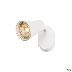 Plafonniers intérieurs LED AVO applique et plafonnier intérieur simple blanc GU10/QPAR51 50W max - SLV 1000887 