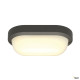 Appliques extérieures LED TERANG 200 applique et plafonnier extérieur anthracite LED 11W 3000K IP44 - SLV 229935