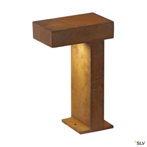 Bornes extérieures RUSTY® PATHLIGHT borne extérieure fonte rouillée GX53/TCR-TSE 9W max IP44 - SLV 230090 