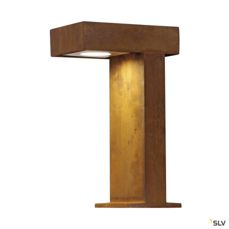 Bornes extérieures RUSTY® PATHLIGHT borne extérieure fonte rouillée GX53/TCR-TSE 9W max IP44 - SLV 230090 