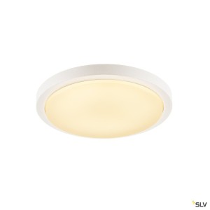Plafonniers extérieurs LED AINOS applique et plafonnier extérieur blanc LED 21W 3000K IP44 - SLV 229961 
