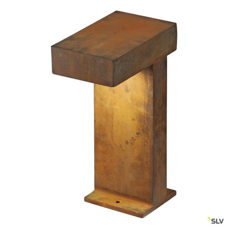 Bornes extérieures RUSTY® PATHLIGHT borne extérieure fonte rouillée GX53/TCR-TSE 9W max IP44 - SLV 230090 