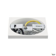 Plafonniers intérieurs LED TRILEDO plafonnier intérieur simple carré blanc LED 81W 3000K - SLV 113941 