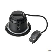 Encastrés plafond/mur 230V ext. VARU encastré noir GU10 55W max. IP65 - SLV 1001930 