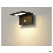 Appliques extérieures LED avec détecteur ANGOLUX S applique avec détecteur anthracite LED 98W 3000K IP44 - SLV 1001969 