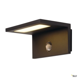 Appliques extérieures LED avec détecteur ANGOLUX S applique avec détecteur anthracite LED 98W 3000K IP44 - SLV 1001969 