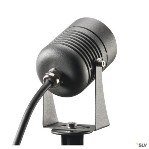 Projecteur extérieur anthracite LED SPIKE 6W 3000K IP55 - SLV 1002201