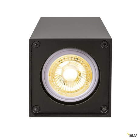 Plafonniers intérieurs ALTRA DICE plafonnier intérieur simple noir GU10/QPAR51 35W max - SLV 1002216 