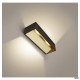 Appliques intérieures LED LOGS IN L applique intérieure noir/laiton LED 17W 3000K variable - SLV 1002842