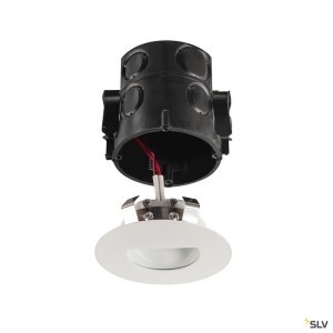 Encastrés muraux intérieurs LED WORO encastré mural intérieur blanc mat LED 12W 3000K - SLV 1002922 