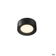 Plafonniers intérieurs LED FERA 25 plafonnier intérieur noir mat LED 195W 3000K/4000K variable Dali - SLV 1002968 