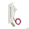 Encastrés muraux intérieurs LED NOTAPO encastré mural intérieur 105cm blanc mat LED 22W 3000K - SLV 1002979