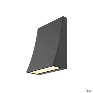 Appliques extérieures LED DELWA applique extérieure anthracite LED 10W 3000K IP44 - SLV 1000342 