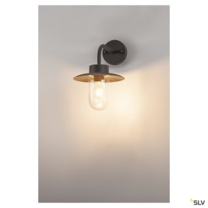 Appliques extérieures MOLAT applique extérieure anthracite E27 60W max IP44 - SLV 1000820 