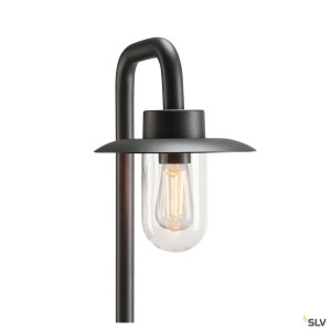 Bornes extérieures MOLAT borne extérieure anthracite E27 60W max IP44 - SLV 1000822 