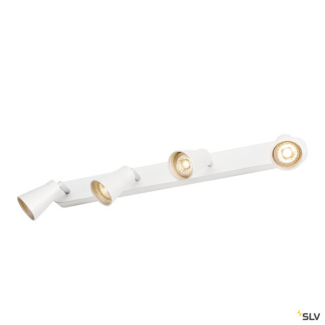 Plafonniers intérieurs LED AVO applique et plafonnier intérieur quad blanc GU10/QPAR51 4x 50W max - SLV 1000896 