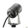 Projecteur extérieur anthracite LED SPIKE 6W 3000K IP55 - SLV 1002201
