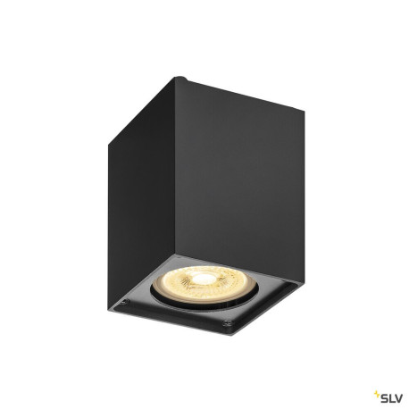 Plafonniers intérieurs ALTRA DICE plafonnier intérieur simple noir GU10/QPAR51 35W max - SLV 1002216 